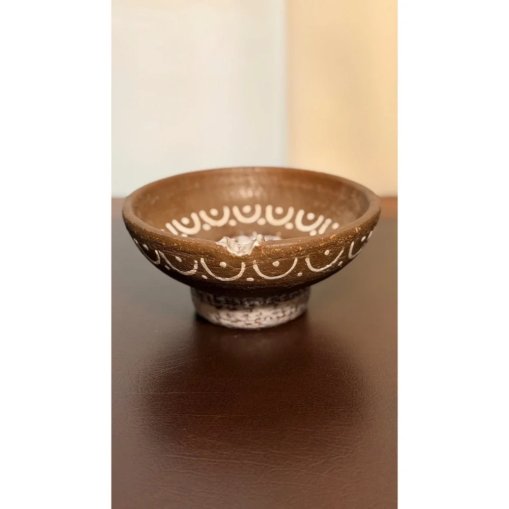 Vintage Bitossi Raymor Italy MCM Pottery Vase & Pipe Ashtray 2174 2177 Set
